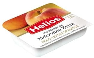 Mermelada Monodosis Sabor Melocotón Helios (80x25g) - Hostelería - Corazón Extremeño