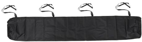 FONGKNOX Patio Protection Canopy Patio Awning Storage Bag Dustproof Waterproof Replacement Awning Cover Rain Weather Dust Cover for Garden Patio Outdoor Black 3m