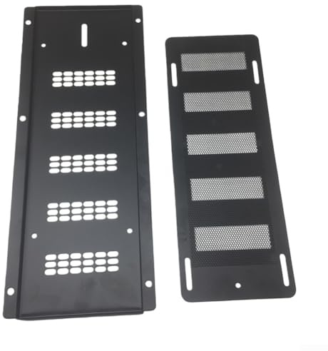 Hasaller Crawl Space Vents Cover Heavy Duty Galvanisierter Stahl Crawl Space Vent Abdeckungen mit Dämpfern und Bildschirmen für Keller, Garage, Dachboden, Dachboden, Schuppen und Fundamentöffnungen