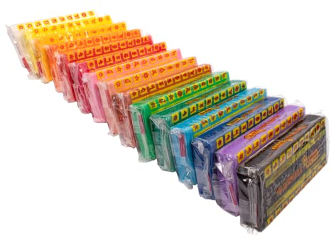 Jovi Plastilin, leicht formbare Modelliermasse für Kinder ab 2 Jahren, 15 Farben je 150g