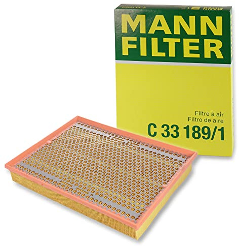 MANN-FILTER, C 33 189/1 Luftfilter | Für PKW, Saubere Luftzufuhr, Langlebiges Filtermedium, Passgenaues Design, Echte OE-Technologie