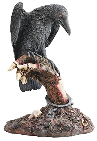Design Toscano Des Raben Stange, Zombie-Statue