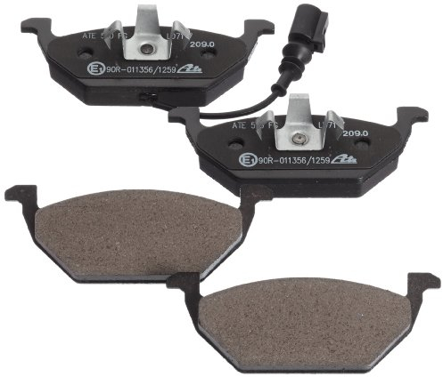 ATE 13.0470-7117.2 Bremsbelagsatz, Scheibenbremse, black