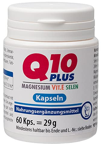 Pharma-Peter Q10 30 mg plus Magnesium Vitamin E Selen Kapseln, 60 Kapseln
