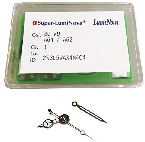 Set de peinture phosphor. Super-Luminova BG W9