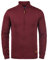 Blend BHNorman Herren Strickjacke Cardigan Feinstrick Pullover mit Stehkragen Reißverschluss Rippbündchen Baumwollmischung Regular fit, Größe:M, Farbe:Andorra Red (73811)