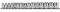 Draper 16492 3/8-Inch Square Drive Metric Socket 15 Piece Set On Metal Rail , Blue