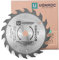 VONROC Lames de Scie Circulaire 18 Dents - 150 mm x 16 mm - Coupe Rapide et Net pour Bois - Universelles pour Scies Circulaires à Batterie - Précis, Efficace et Polyvalent