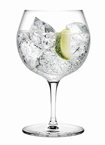Topkapi Elite Gin Tonic Lot de 6 Verres à Cocktail en Cristal sans Plomb spécial pour gin et Tonic 585 ML