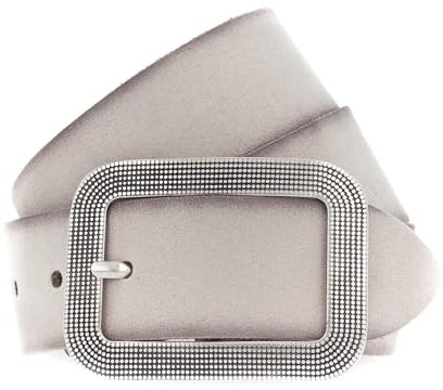 Vanzetti Classics 40mm Suede Belt W75 Creme