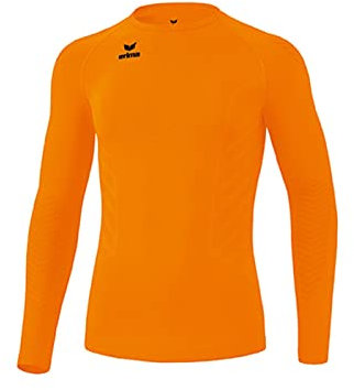 Erima Unisex Erwachsene Athletic Longsleeve 2.0 Funktionsunterwäsche (2252127), New orange, L