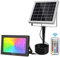 CLV 30W Faretto Solare LED RGB da Esterno Con Telecomando - 10 Colori, 30 Modalità Dinamiche, 5000mAh, Impermeabile IP66 per Giardino, Patio, Piscina