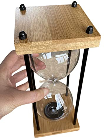 cutecool Cérémonie exquise du Sablier Vide DIY Peut remplir Le sablier minuteur pour Les Cadeaux de Mariage cérémonie du marié et de la mariée, Le sablier créatif Unique décore la Maison…