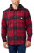 Carhartt Bekleidung Flannel, Fleece Jacke schwarz/rot S