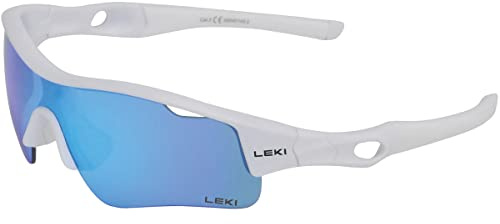 LEKI Vision Pro Sonnenbrille, White-transparent-Multi