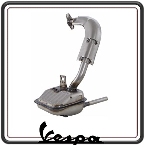 MARMITTA TERMINALE SCARICO COMPATIBILE PER PIAGGIO VESPA 50 - VESPA 50 SPECIAL - VESPA 50 L - R - N - S.