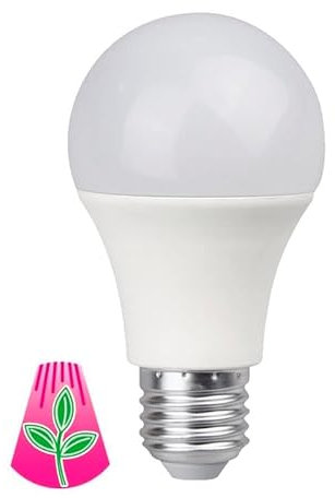 Bioledex GoLeaf LED Pflanzenlampe Vollspektrum E27 A60 9W Pflanzenbeleuchtung