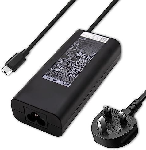 Dell Inspiron 7306 (2-in-1) 65W USB-C Power Adapter Charger Part Number VT148 WMDHR 723JG HA65NM190