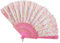 Gelb&Schwarz Schwarzer Ventilator, Handventilator, mit ausgehöhlter Hand, faltbarer Ventilator, Damen-Fächer, Handheld-Werkzeuge und Heimwerker-Hochzeitsfächer für Gäste