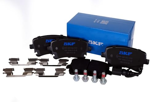 SKF Scheibenbremse Bremsbelag mit Zubehör VKBP 90066 E-4er Set - Position Hinterachse Höhe 77mm Länge 170mm Breite 81mm Dicke 17mm - OE Qualität