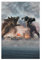 GUyfam Godzilla Vs King Kong Filmposter 10 Leinwand Poster Schlafzimmer Dekor Sport Landschaft Büro Zimmer Dekor Geschenk 30 x 45 cm