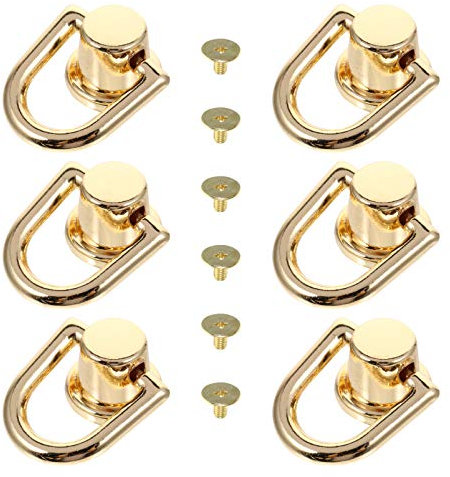 VILLCASE 6er-set Gepäck- -schnallenverschlüsse Drehbare Karabinerhaken-clips D Für Taschen Aus Material -