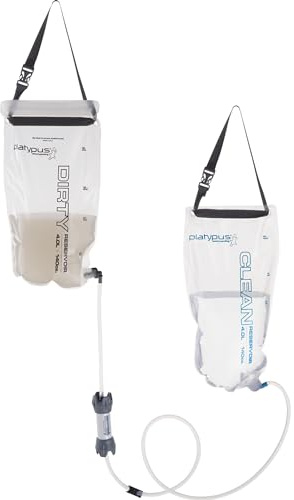 Platypus GravityWorks Group Camping Water Filter System, 4-Liter