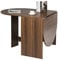 COSTWAY Esstisch klappbar, Küchentisch aus Holz, Esszimmertisch für 4-7 Personen, bis 60 kg belastbar, für kleine Räume, 163 x 80 x 75 cm