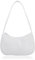 HIOQFR Kleine Handtaschen Teenager Mädchen Umhängetasche Y2k Tasche Aesthetic Vintage 90s Women'S Shoulder Bag Schultertasche Damen Cord Small Handbag Fashion Tasche Tote Bag Messenger Bag-Weiß