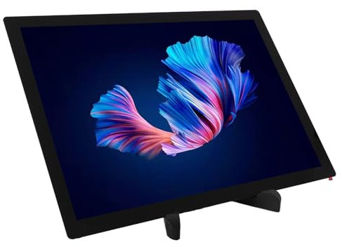 Yunseity Écran Tactile de 14 Pouces, écran Tactile LCD 60 Hz 14 Pouces 2160x1440 2K pour Le Bureau (Prise UE)