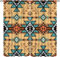2-Teiliges Set Digital Bedruckte Verdunkelungsvorhänge Für Schlafzimmer, Wohnzimmer, Esszimmer, Kinder, Jugendzimmer, Fenster Vorhänge 150X166 cm (B + H) Retro-Stammes-Geometrische Streifen-422990401
