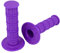 Runfarr 1 paio di manopole per manubrio di moto, 22 mm, universali, in gomma, per moto da cross, pit bike, colore: viola