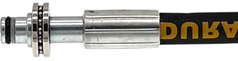 M&M Smartek Adattatore ad alta pressione per Kärcher con filettatura M22-AG e raccordo AVS da 10 mm o 11 mm (cuscinetto a sfera da 11 mm)