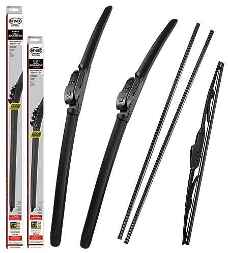 Fits MG MG5 2022-onwards All Season Wiper Blades With Extra Refill Rubber and Rear Wiper HAS2418TL10HRC
