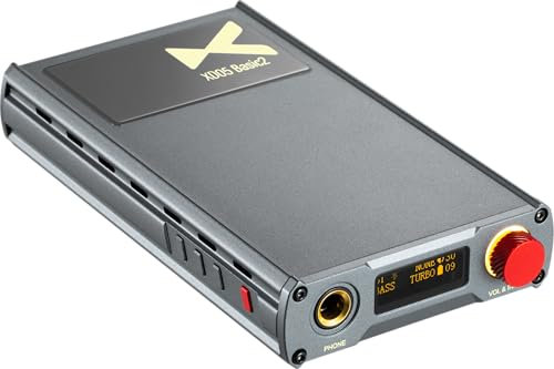 Xduoo XD05 BASIC2 Portable DAC Headphone Amplifier - CS43131 chip 32bit/384kHz DSD256 MQA 8x Output Power 750mW Gain Bass EQ Adjustment