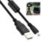UC-E6 USB Cable, Universal USB 2.0 A Male to Mini B 8-pin Digital Camera Data Sync & Photo Image Transfer Cable for Nikon Panasonic Lumix DMC-TZ Series DMC-TZ20 DMC-TZ22 DMC-TZ3 DMC-TZ35 Olympus