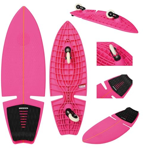 F2 Surf Waveboard Carving Board Street Surfer Skateboard Pink 2025