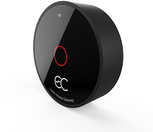 LIVOLO EC Zigbee Smart Home Gateway Hub Works with Alexa Google Home | Requires 2.4GHz WiFi, enables remote App control, works with voice assistants, central hub for multi-device, easy setup