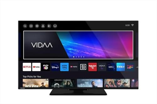 Toshiba 43QV3463D - TV 43 Pollici, Smart TV, 4K, DVB T2 HEVC, Classe energetica F