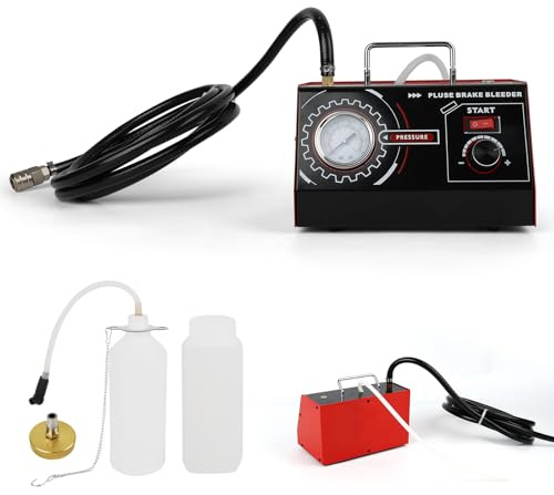 JAOGAUS Dispositivo de Purga de Frenos DC 12V, Sistema Automático Pulsante