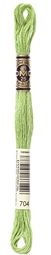 DMG Plaid Cotton Thread, Variegated for Stitching, 8 Metres