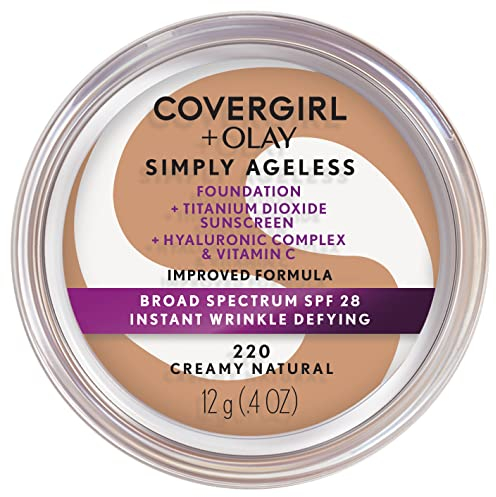 COVERGIRL - Olay Simply Ageless Foundation Creamy Natural - 0.4 oz. (12 g)