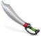 HC-Handel Lot de 6 Sabres de Pirate gonflables pour Carnaval 72 cm