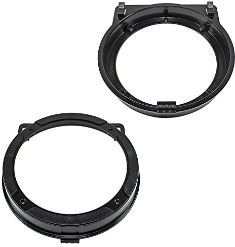 tomzz Audio 2817-003 Lautsprecherringe Adapter Halterungen kompatibel mit Honda Civic Jazz CR-Z für 130mm DIN Lautsprecher
