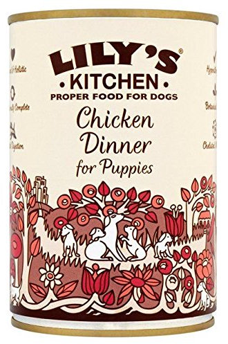 Lilie In Der Küche Perfekt Welpe Nassfutter Mit Huhn 400G (Packung mit 2)