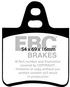 Satz EBC Yellowstuff Bremsklötze DP41218