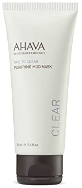 AHAVA Reinigende Schlammmaske - Verwöhnende Maske Reinigt & Klärt die Haut, Beruhigt, mit Osmoter, Totem Meer Schlamm, Aloe Vera, Vitamin B5 & Jojobaöl, 3.4 fl.oz