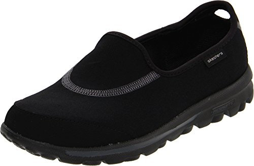 Skechers Go Walk, Mocasines Mujer, Black, 36 EU