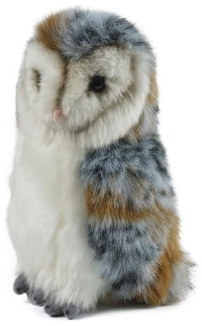 Living Nature Stofftier - Medium Schleiereule (18cm)