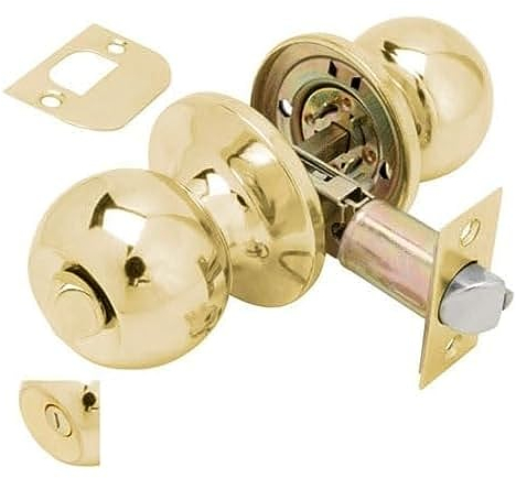 WOLFPACK LINEA PROFESIONAL Pomo Puerta Wolfpack Con Condena Latonado Para Baños
